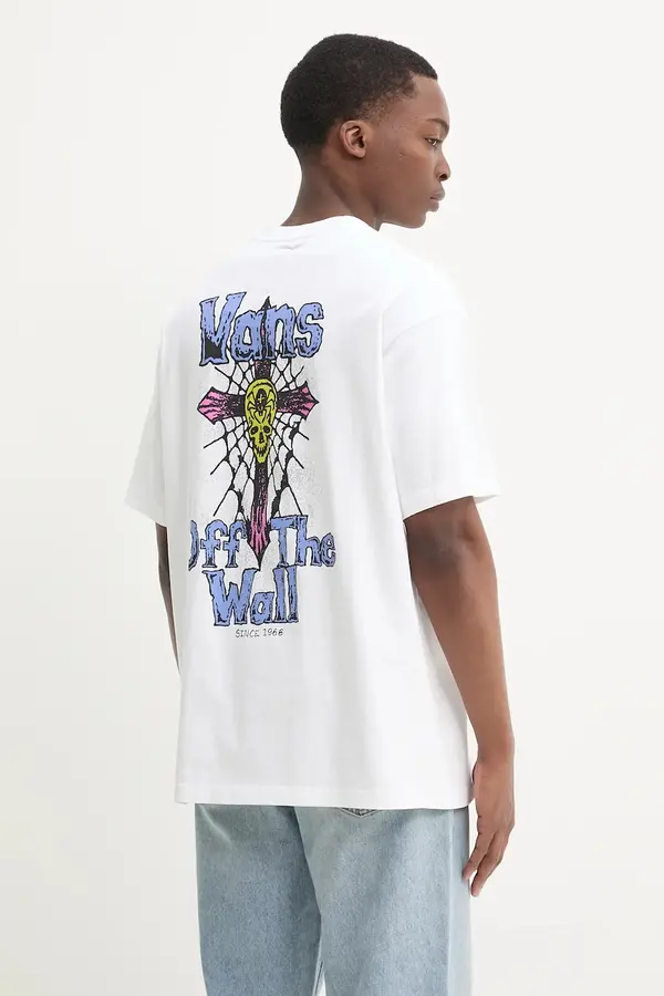 Vans Bombažna kratka majica Vans