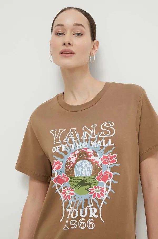Vans Bombažna kratka majica Vans