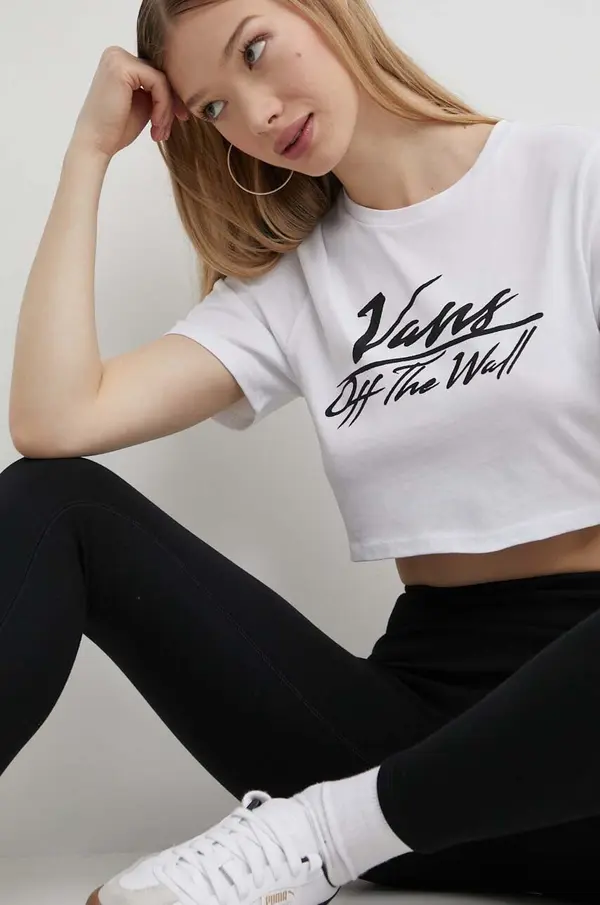Vans Bombažna kratka majica Vans