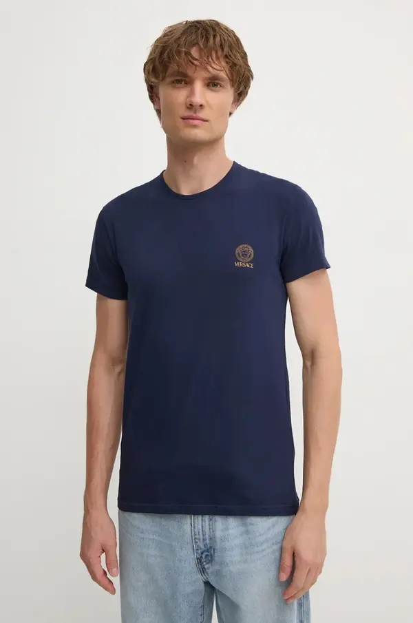 Versace Bombažna kratka majica Versace