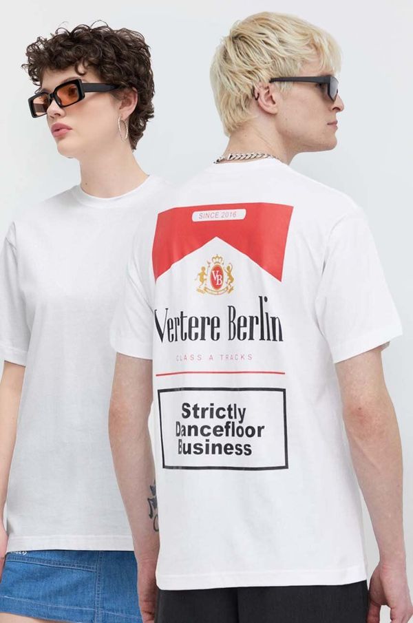 Vertere Berlin Bombažna kratka majica Vertere Berlin bela barva, VER T194