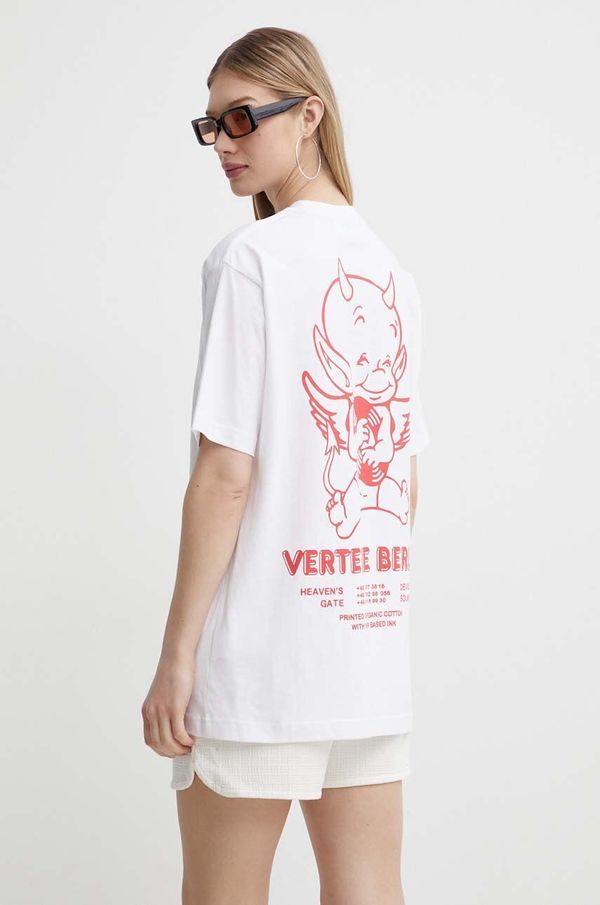 Vertere Berlin Bombažna kratka majica Vertere Berlin bela barva, VER T228