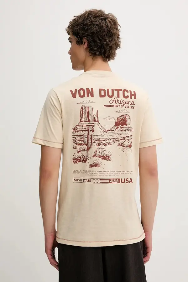 Von Dutch Bombažna kratka majica Von Dutch
