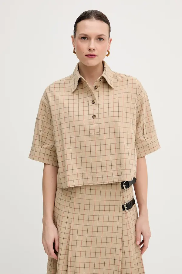 Barbour Bombažna majica Barbour Hollington