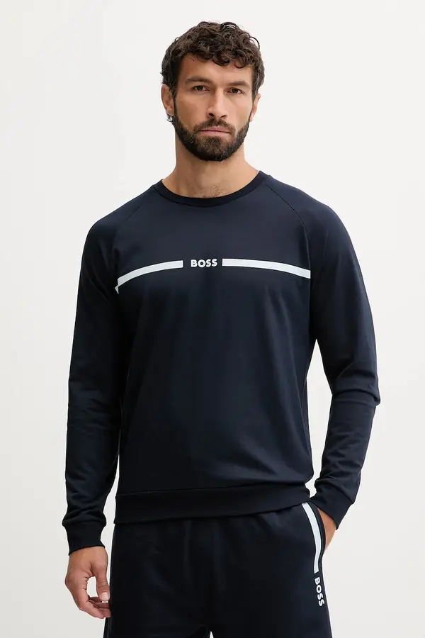 BOSS Bombažna majica BOSS Authentic Sweatshirt