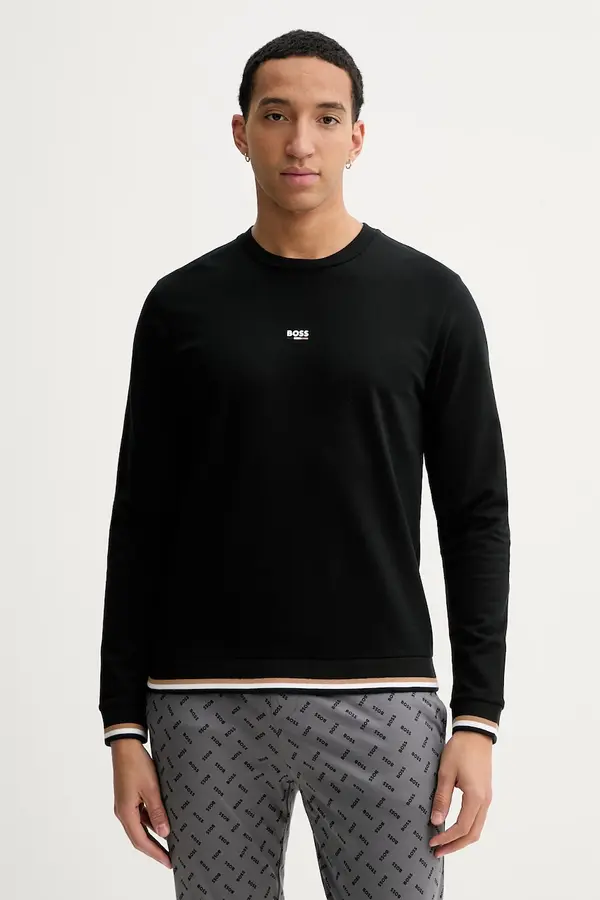 BOSS Bombažna majica BOSS Iconic Sweatshirt