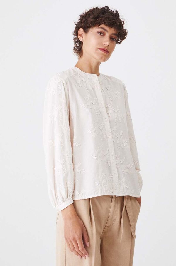 Medicine Bombažna majica Medicine ženska, bež barva