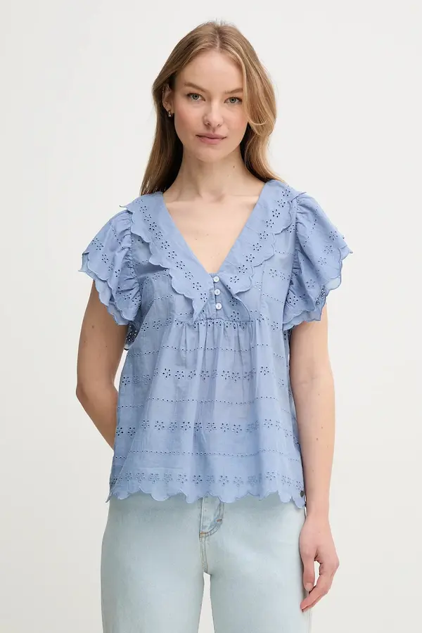 Pepe Jeans Bombažna majica Pepe Jeans DAME