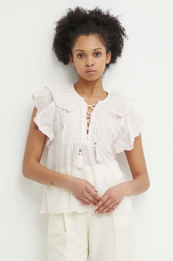 Pepe Jeans Bombažna majica Pepe Jeans DOROTEA