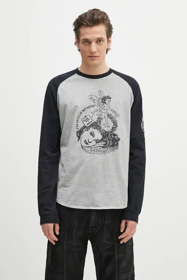 Ambush Bombažna majica z dolgimi rokavi AMBUSH Raglan L/S T-Shirt
