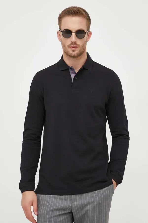 Barbour Bombažna majica z dolgimi rokavi Barbour
