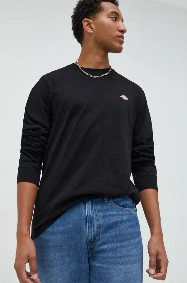 Dickies Bombažna majica z dolgimi rokavi Dickies