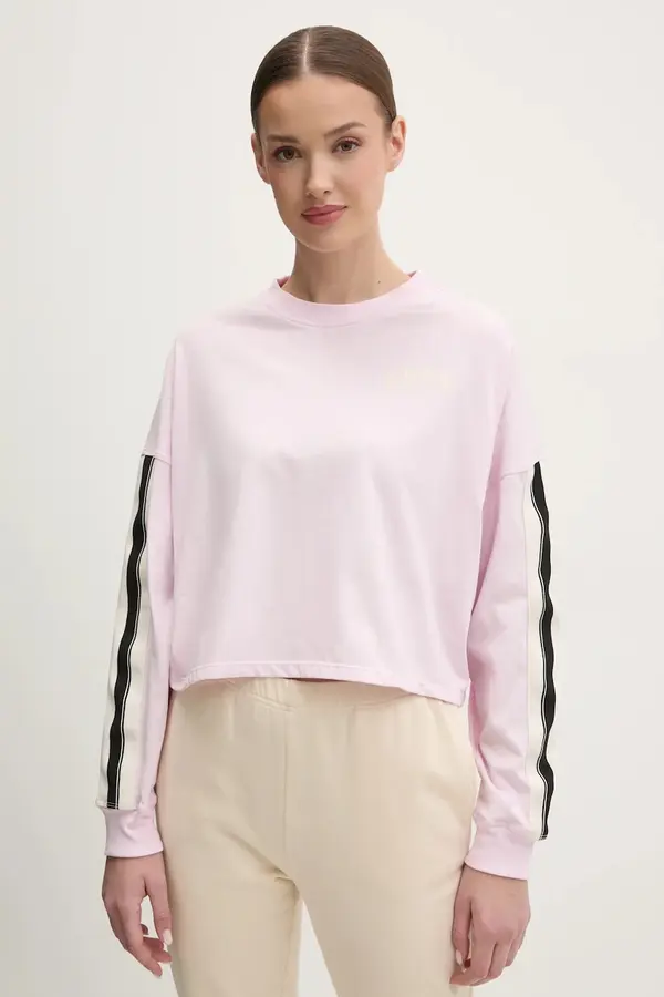 DKNY Bombažna majica z dolgimi rokavi Dkny