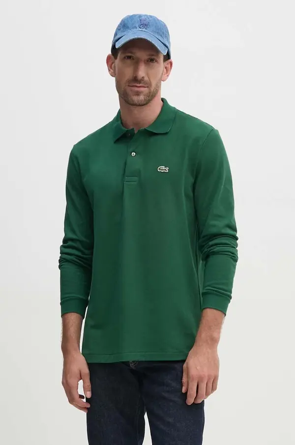 Lacoste Bombažna majica z dolgimi rokavi Lacoste L1312 132
