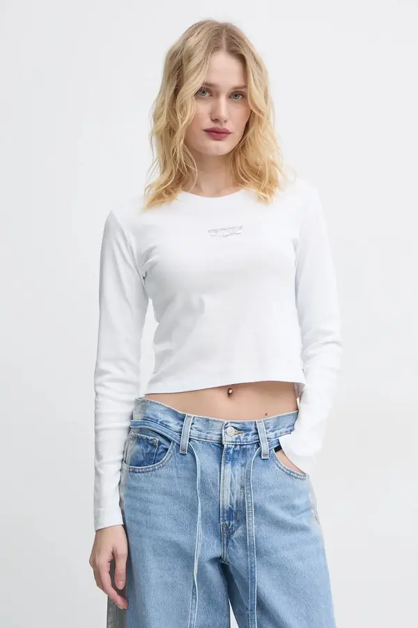 Levi's Bombažna majica z dolgimi rokavi Levi's