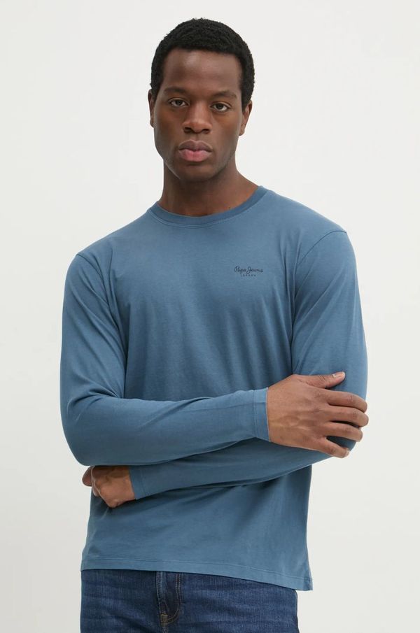 Pepe Jeans Bombažna majica z dolgimi rokavi Pepe Jeans JACKO LONG PM509752