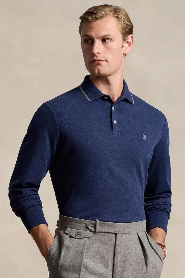Polo Ralph Lauren Bombažna majica z dolgimi rokavi Polo Ralph Lauren