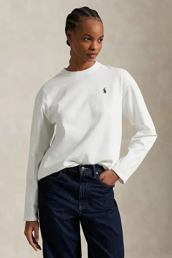 Polo Ralph Lauren Bombažna majica z dolgimi rokavi Polo Ralph Lauren
