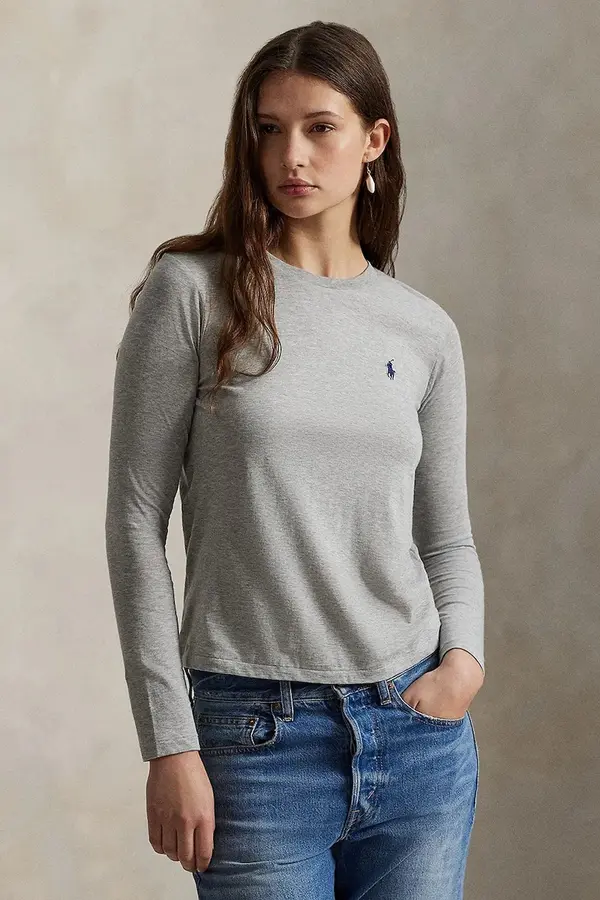 Polo Ralph Lauren Bombažna majica z dolgimi rokavi Polo Ralph Lauren
