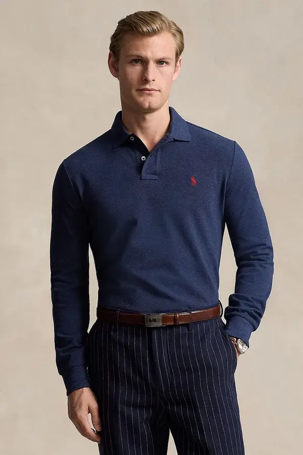 Polo Ralph Lauren Bombažna majica z dolgimi rokavi Polo Ralph Lauren