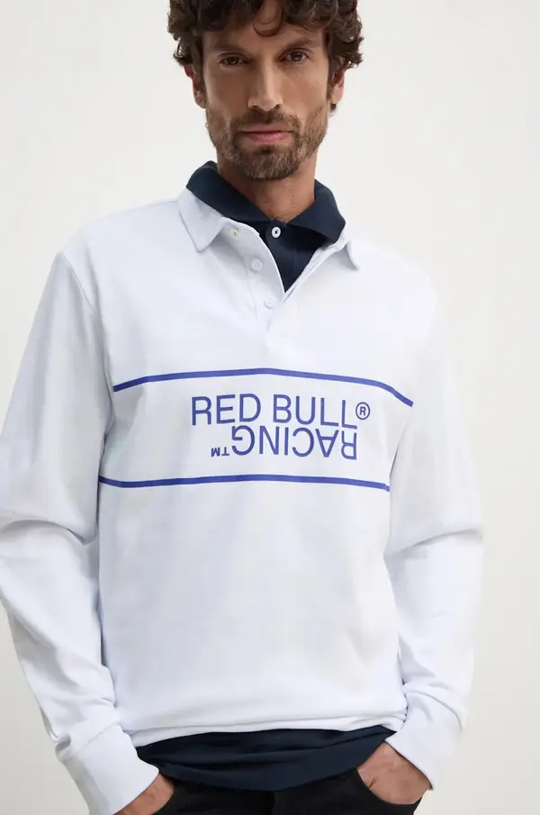 Red Bull Racing x Pepe Jeans Bombažna majica z dolgimi rokavi Red Bull Racing x Pepe Jeans