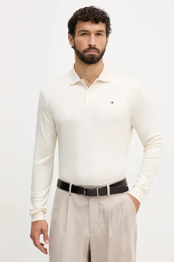 Tommy Hilfiger Bombažna majica z dolgimi rokavi Tommy Hilfiger