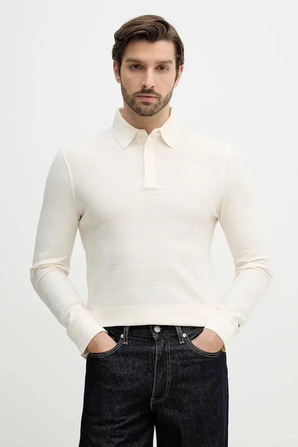 Tommy Hilfiger Bombažna majica z dolgimi rokavi Tommy Hilfiger