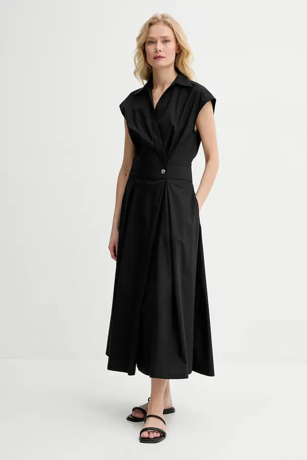 A.P.C. Bombažna obleka A.P.C. robe athena