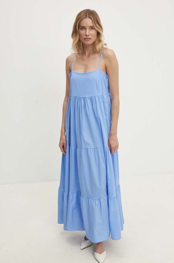 Answear Lab Bombažna obleka Answear Lab