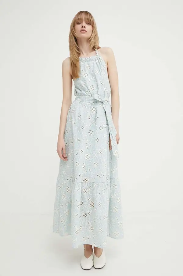 Bruuns Bazaar Bombažna obleka Bruuns Bazaar WoodbineBBKaia dress