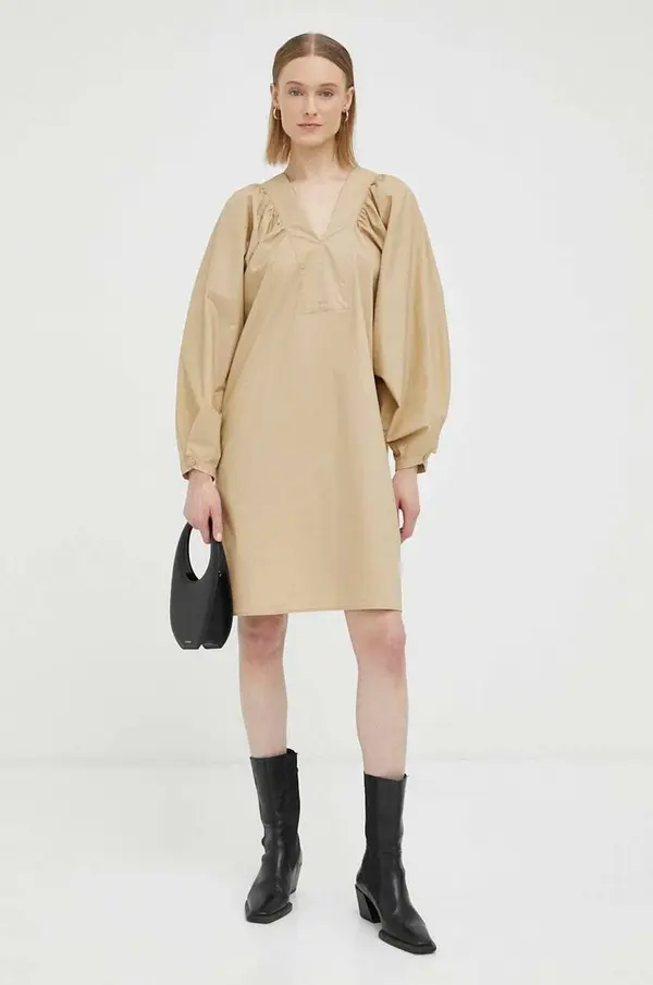 By Malene Birger Bombažna obleka By Malene Birger