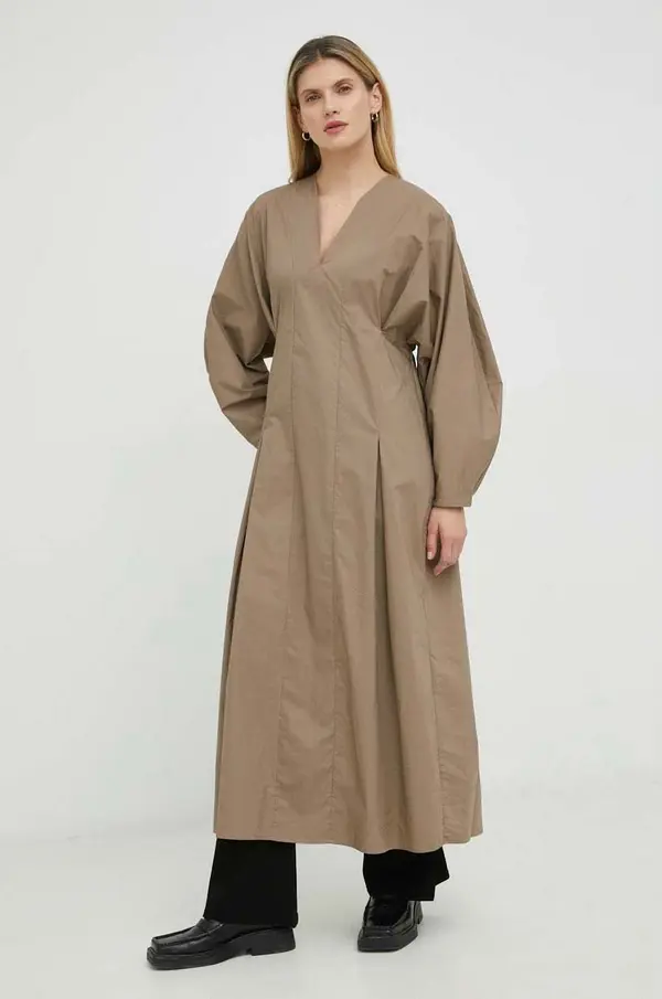 By Malene Birger Bombažna obleka By Malene Birger