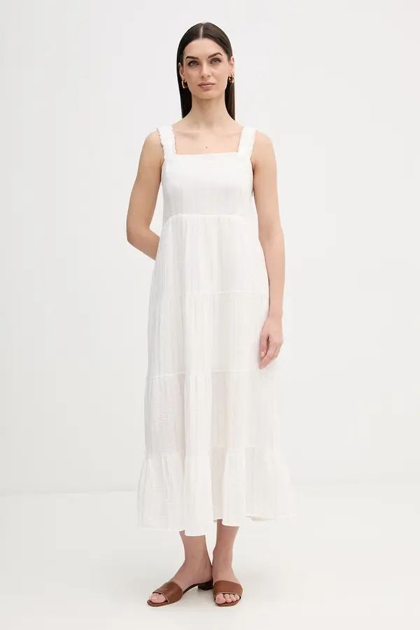 DKNY Bombažna obleka Dkny