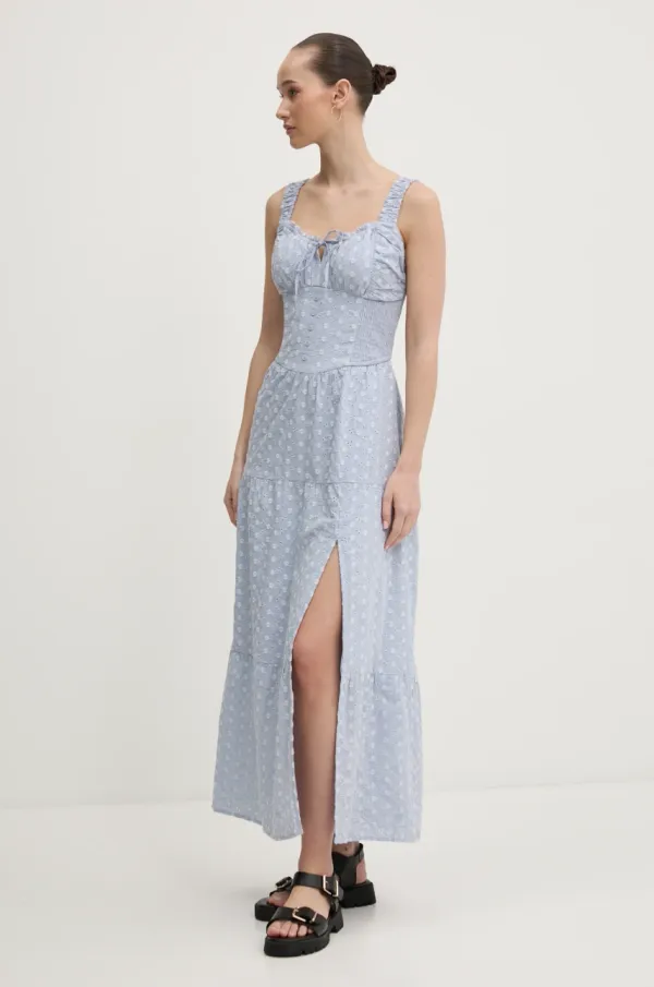 Hollister Co. Bombažna obleka Hollister Co. KI359-5069