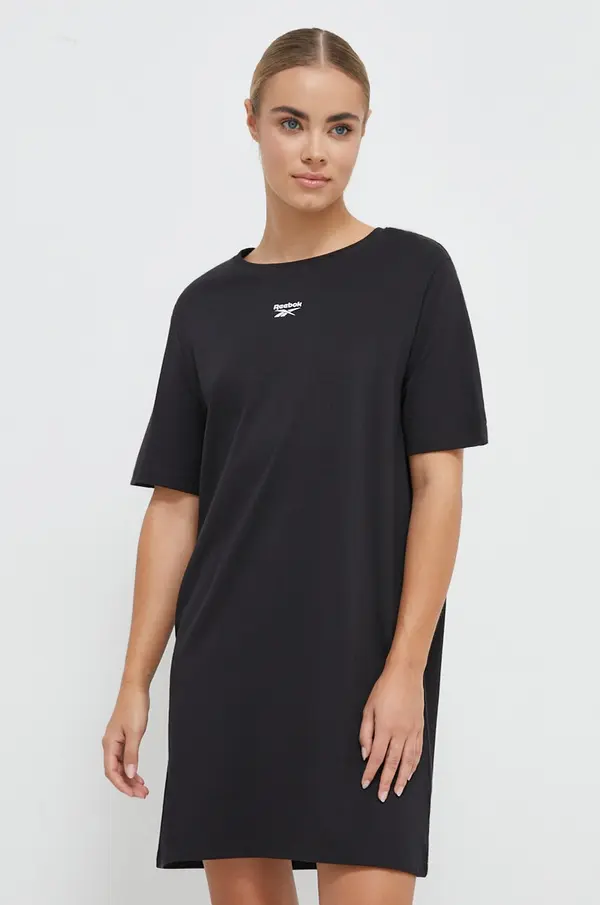 Reebok Bombažna obleka Reebok