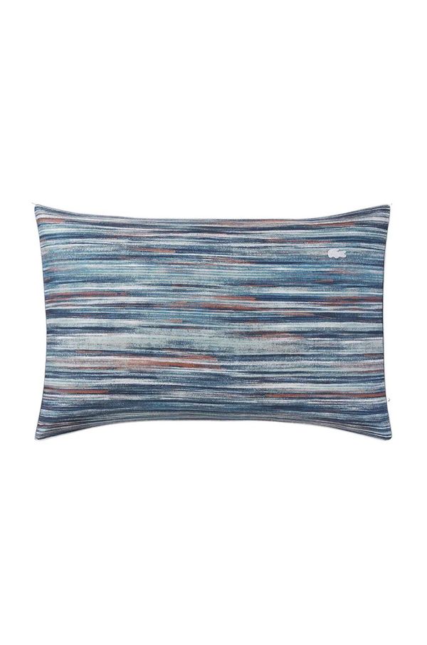 Lacoste Bombažna prevleka za blazino Lacoste L Brush Bleu 50 x 75 cm