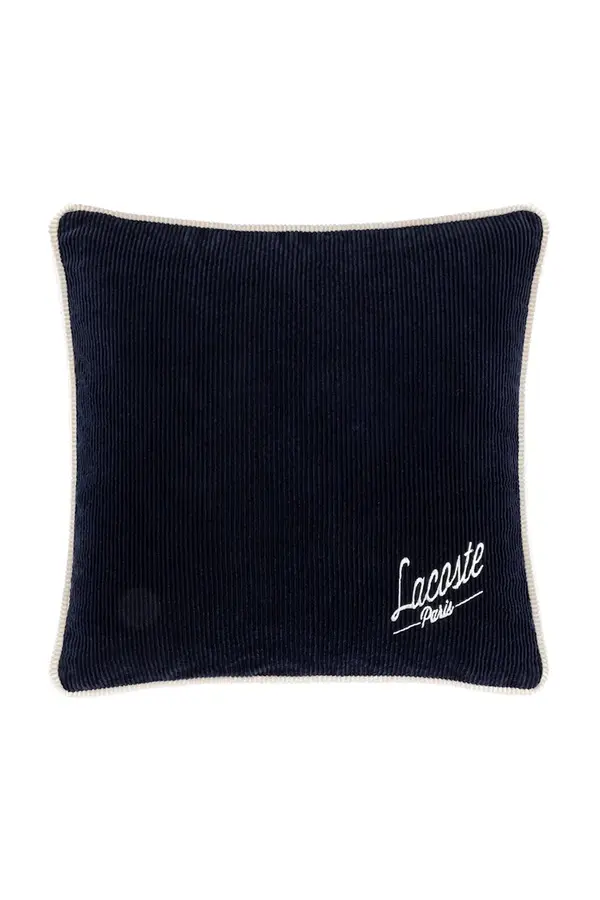 Lacoste Bombažna prevleka za blazino Lacoste L VELVET Marine 45 x 45 cm