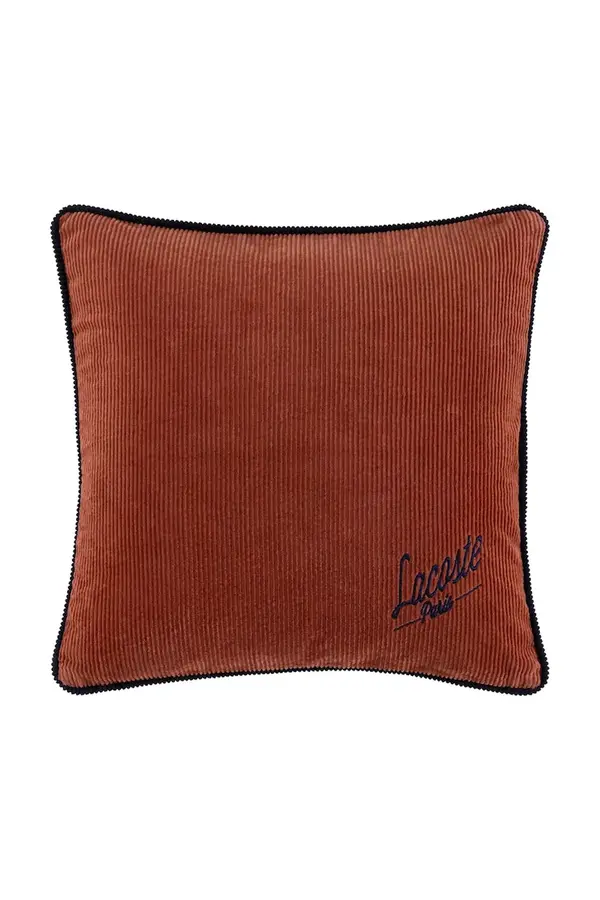 Lacoste Bombažna prevleka za blazino Lacoste L VELVET Sierra 45 x 45 cm