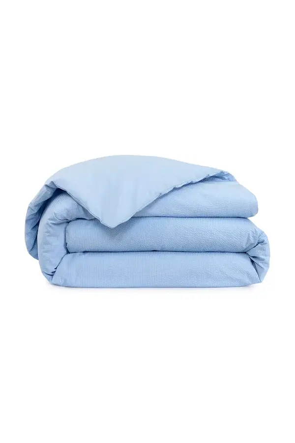 Lacoste Bombažna prevleka za odejo Lacoste LTAMIS Sky 140 x 200 cm