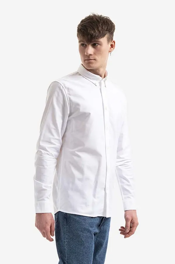 A.P.C. Bombažna srajca A.P.C. Chemise Greg