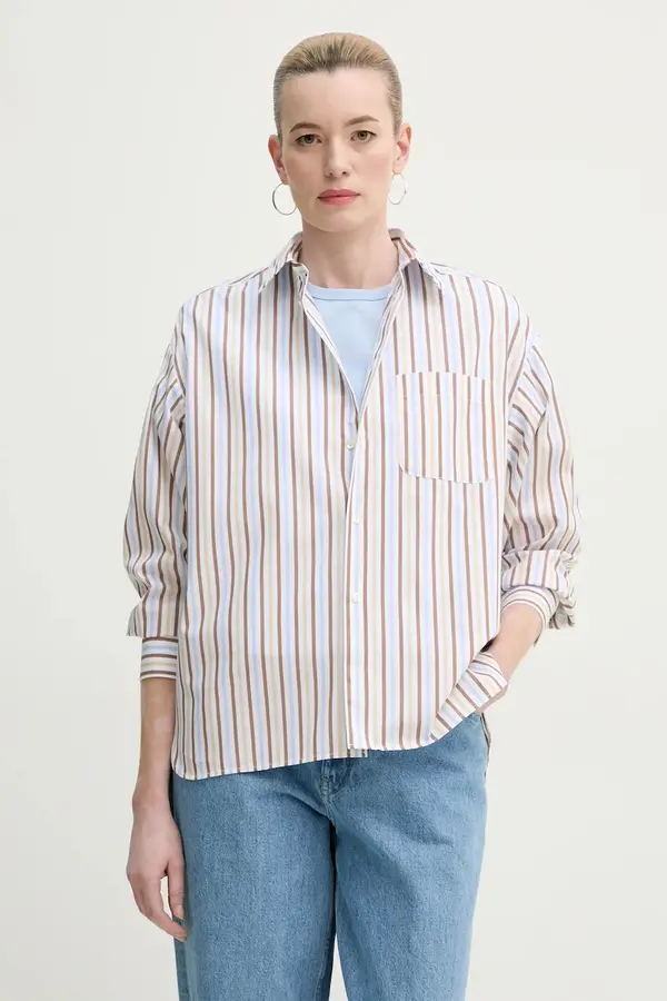 A.P.C. Bombažna srajca A.P.C. chemise stephanie
