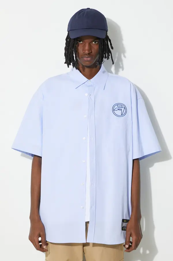 Ambush Bombažna srajca AMBUSH Emblem Striped S/S Shirt