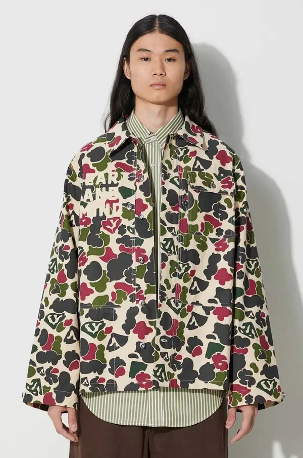 Billionaire Boys Club Bombažna srajca Billionaire Boys Club Duck Camo