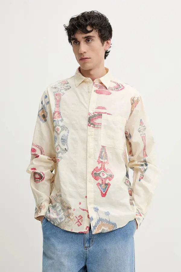 Desigual Bombažna srajca Desigual IKAT