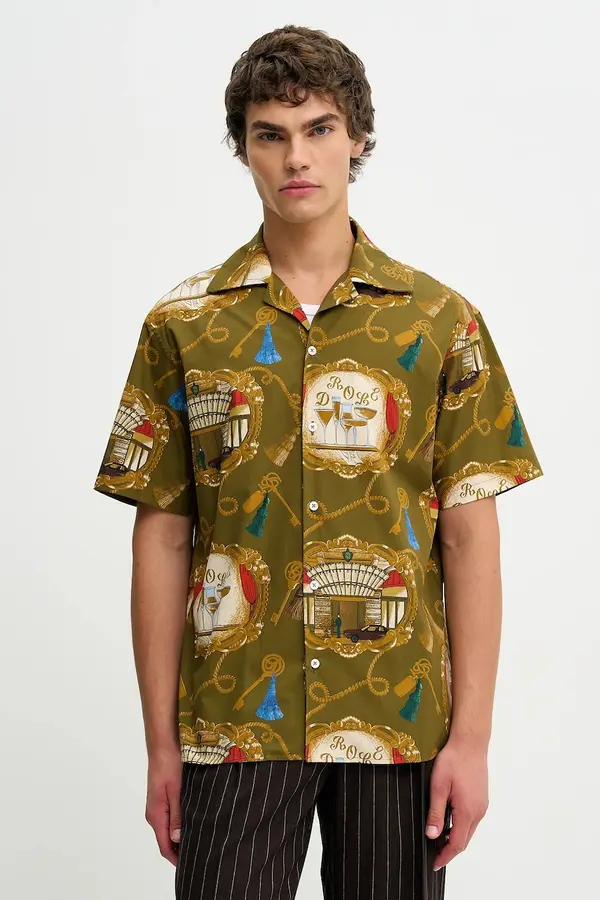 Drôle de Monsieur Bombažna srajca Drôle de Monsieur La Chemise Grand HUtel