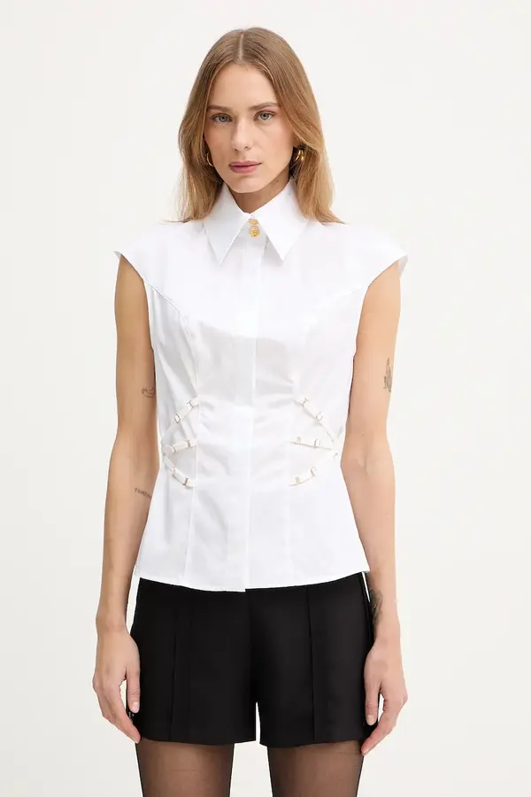 Elisabetta Franchi Bombažna srajca Elisabetta Franchi