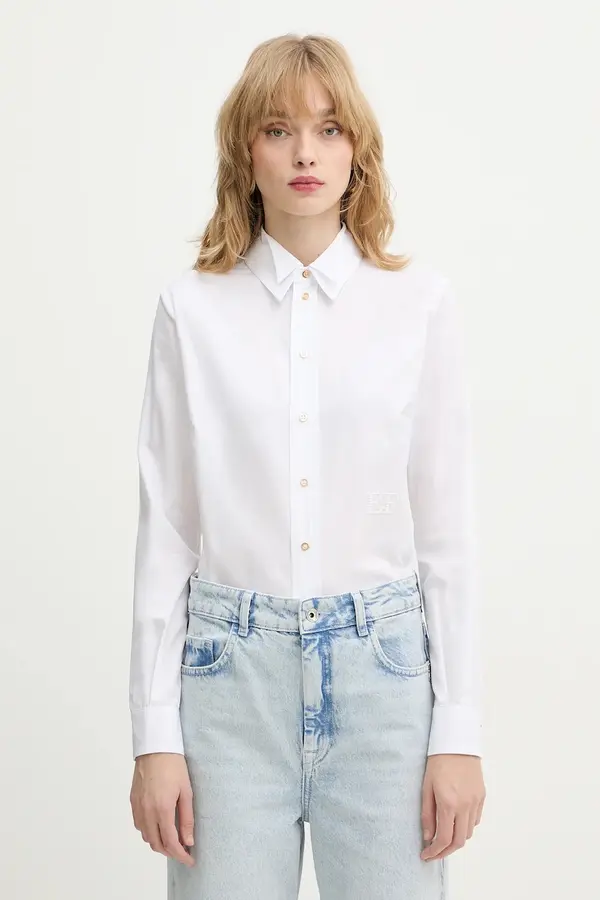 Elisabetta Franchi Bombažna srajca Elisabetta Franchi