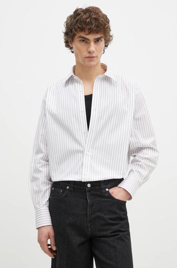 Filippa K Bombažna srajca Filippa K ženska, bela barva, 31080