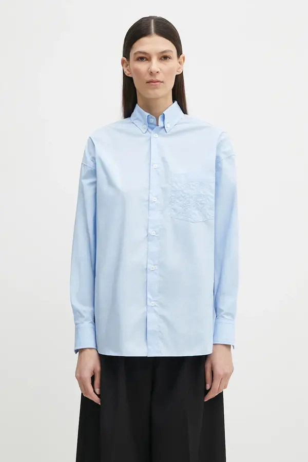 Fiorucci Bombažna srajca Fiorucci Angel Embroidered Relaxed Fit