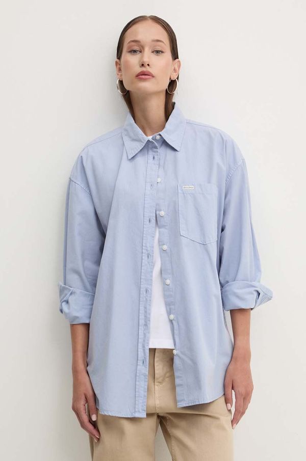 Guess Jeans Bombažna srajca Guess Jeans ženska, W4YH22 WGCF1